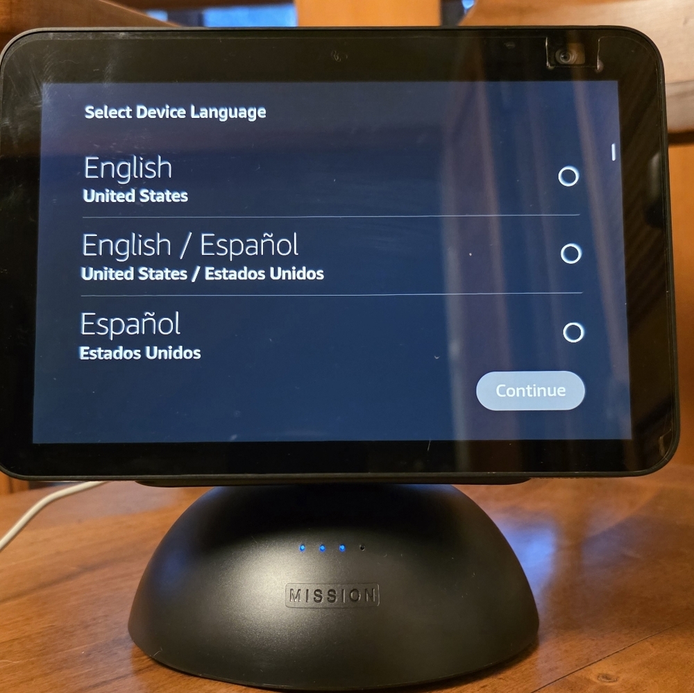 Amazon Echo Show 8 With Battery Base
